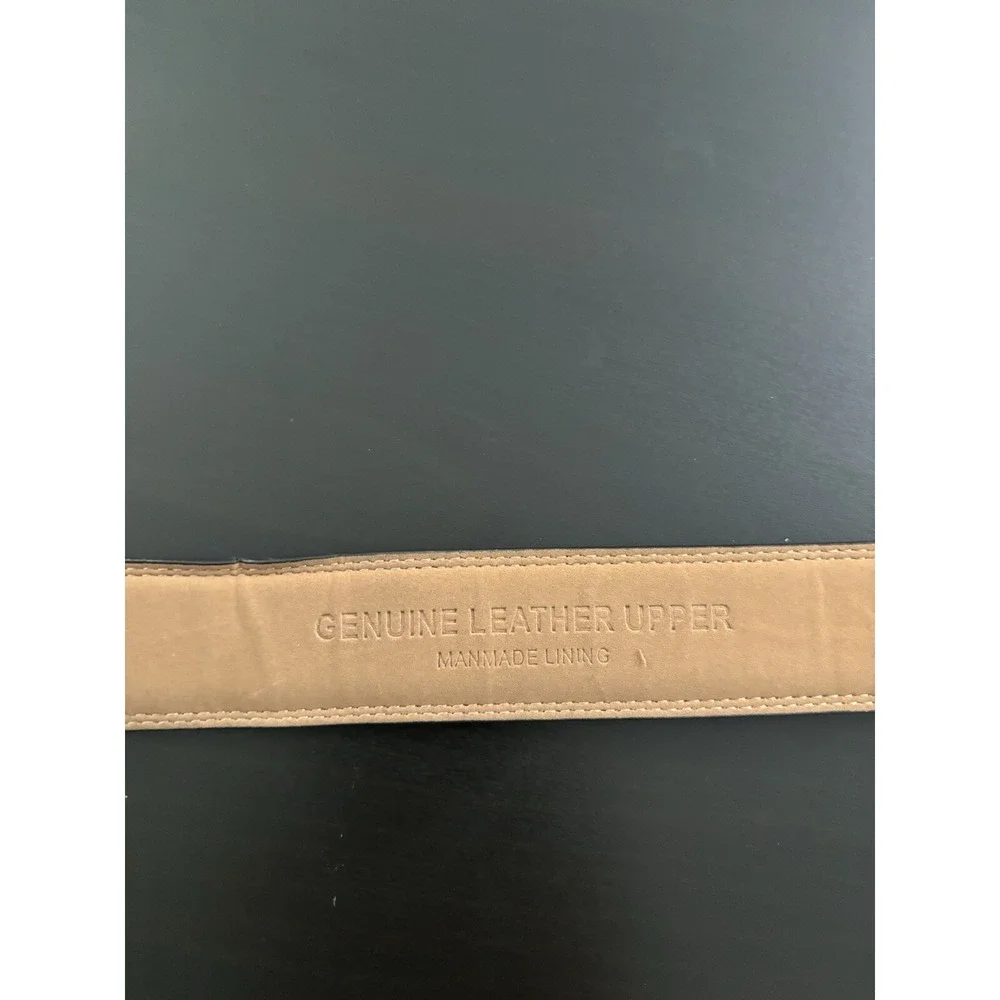 Dockers Leather‎ Dress Belt Walnut Brown Size 36 Men's